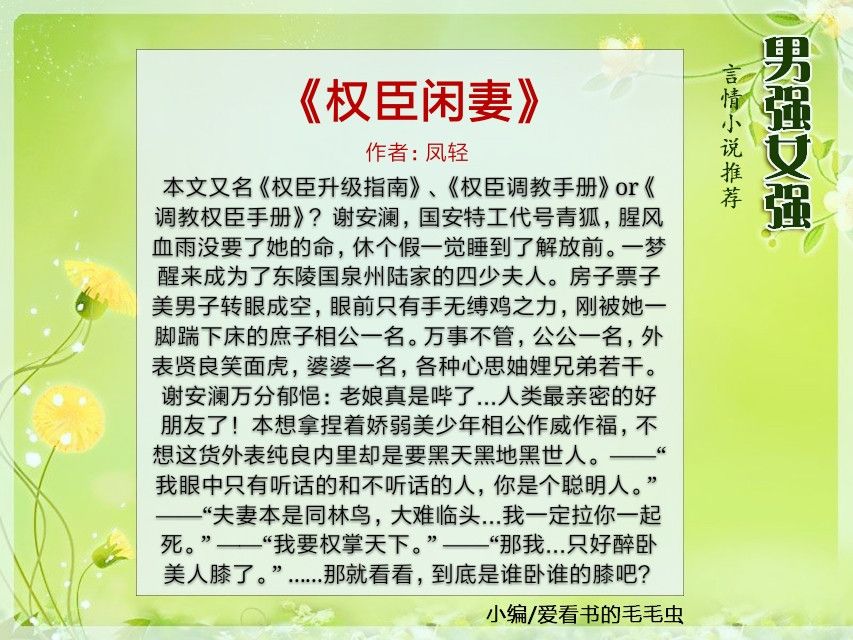 權臣閑妻最新章節(jié)揭秘，背景、事件與地位全解析
