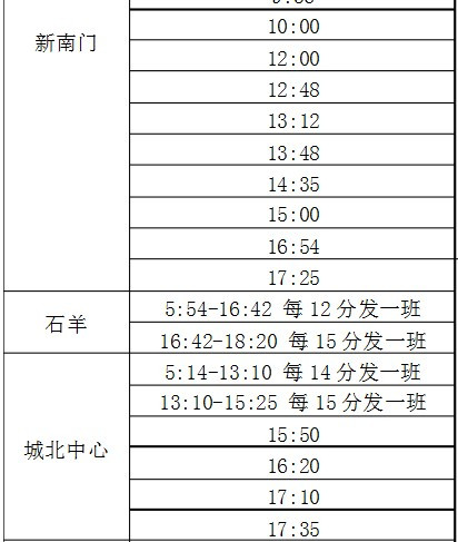 邛崍班車最新時刻表，自然美景探索之旅啟程